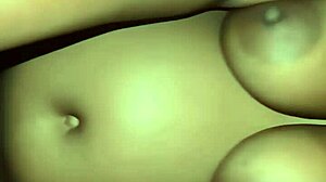 丰满熟女吞吃粗壮肌肉鸡巴，大阴道激烈动作