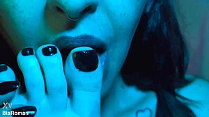 my cute foot is ready for your fetish play