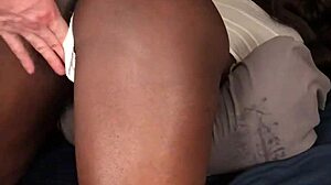 Whoa, white guy bangs black teen 18+ booty!