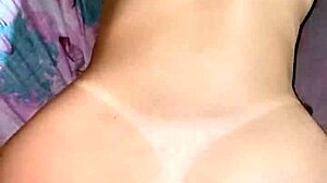 Latina wife gets creampie in doggystyle with friend