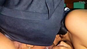 Stepdaughters Wear Masks For Fun