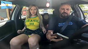 Wow, BabyJazmin, Argentina's most stunning transsexual, gets wild on Buenos Aires streets! 😍