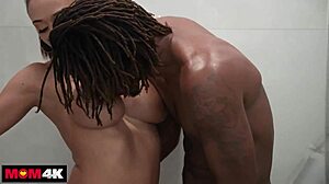 Oh wow, this horny mom totally loses control as BBC stuffs her wet cunt in missionary riding.