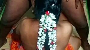 I can't believe this indian hot beauty aunty bent over for outdoor doggystyle sex with friend