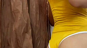 Does this petite babe want a monster cock in her tight pussy?