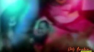 feeling the passion in this brazilian dwarf's naughty honeymoon with paty bumbum and fairy mel