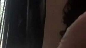 in this homemade scene, a guy with a monster cock fucks her passionately