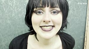 horny goth mavis dracula seduced you to fuck her pink pussy and cum on feet