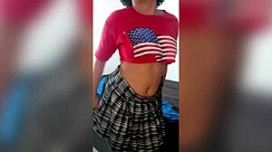 my niece was on tik-tok when the camera caught me fucking her tight pussy