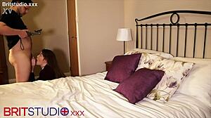 British Teen Sucks Dick And Gets Fucked