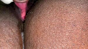 hey, that tyson fight was rigged, but this nympho takes big black cock deep with moans