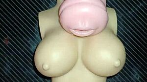 Trio with Kissy and Dolly doing deepthroat anal and vaginal on desk!