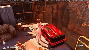 in this stellar blade mod, a petite asian girl gets watched in action