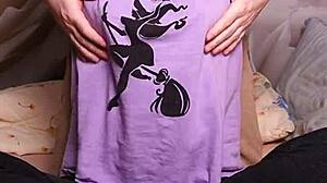 amateur wife endures tickling and nipple play in light bdsm session