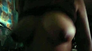 single mom watching tv with big natural tits quietly