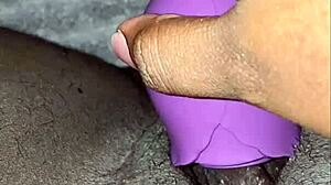 Ebony bbw plays with her pussy and squirts cum everywhere! 💦