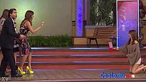 Mexican Andrea Legarreta shows off her big ass bent over in high definition