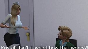 Jessica Rabbit去医院3D动画第一部，玩具玩法