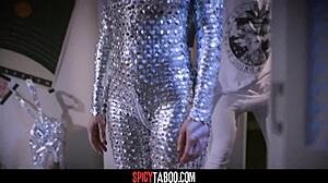 Conspiracy theorist gets hardcore anal from sexy milf alien in taboo fantasy with big tits and ass play.