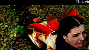 Unbelievable! French fan’s dream with Aletta Ocean pounding his cock hard