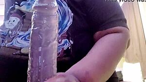 boyfriend tee v5 with huge monster cock and curvy boobs