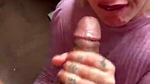 i cum so fast, she licks and swallows every drop from my cock