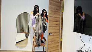 Colombian Brunette Sluts Deepthroat And Ball Lick Big Cock In Athletic 3some