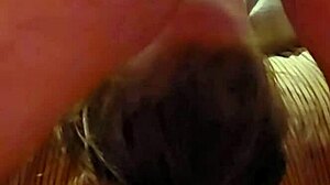 Mature Woman Deepthroats and Swallows My Cock