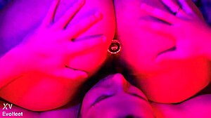 BBW Girlfriend's Wild Foot Sex Action!