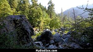 horny hiking with my caring stepdad - mydadsex