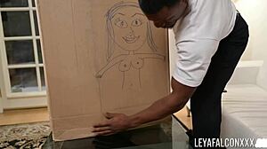 Big Tits Doll Leya Falcon Pleasing Jamie Knoxx's Cock!