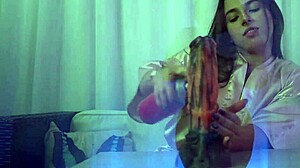 Sexy Nataly Dreams of Huge Dildo Play