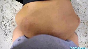 Public Agent Big Ass Big Tits Ebony Latina Linda Baker Blowjob Public Sex