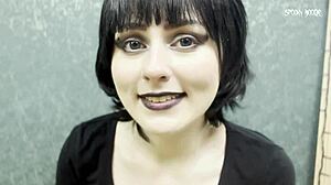 horny goth mavis dracula seduced you to fuck her pink pussy and cum on feet