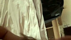 You want to suck my cock during this massage? asks the sexy milf friend to her buddy.