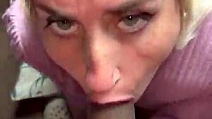 i cum so fast, she licks and swallows every drop from my cock