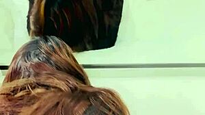 I fuck my wife in dress and lace panties