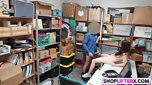 why punish sexy teen anastasia for shoplifting with big cock slam?