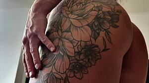 sultry lady explores anal thrill