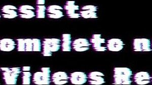 A curvy latina teen rubs her pussy then fingers her ass on the bed.