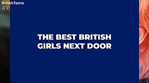 Damn! Hot British teen 18+ swallows cum like a champ!