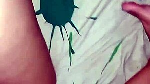 Cuckold Husband Licks Creampied Pussy While Lover Fucks Ass