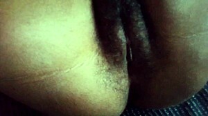 Skinny indian teen housewife flashes and uses toys in homemade exhibition