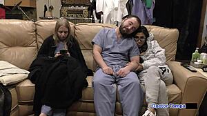 dr tampa - bratty orphans cheerleading physical - jasmine rose. emotions run high in florida hospital scenes