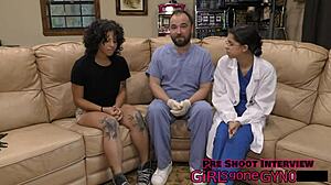 Nicole Luvas Undergoes Yearly Physical, Spreading Natural Tits And Ass