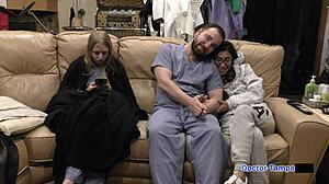 dr tampa - bratty orphans cheerleading physical - jasmine rose. emotions run high in florida hospital scenes