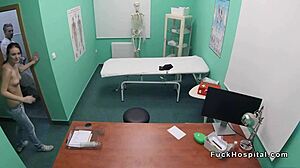 I film while fucking the redhead patient.