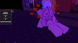 spooky bunny gets bred during halloween night