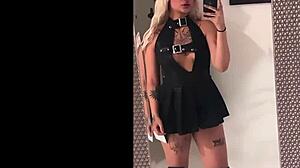 emily sinner - goth alt emo slut addicted to sucking cock latina casting colombia 😈