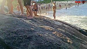 sonho de corno gangbang on beach
